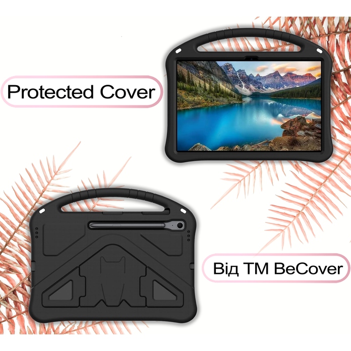 Чехол BECOVER Protected Cover для Samsung Galaxy Tab S10 FE Plus 13.1" Black (713665) Чехол BECOVER Protected Cover для Samsung Galaxy Tab S10 FE Plus 13.1" Black (713665) Совместимость по модели Samsung Galaxy Tab S10 FE+ Wi-Fi