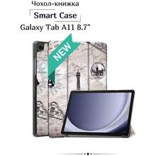 Чехол BECOVER Smart Case для Samsung Galaxy Tab A11 SM-X133/X135 8.7" Paris (713977)