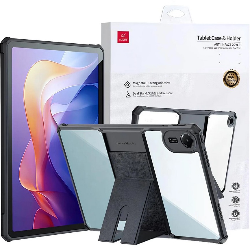 Чехол BECOVER XUNDD STAND для Xiaomi Redmi Pad 2 11.0" Black (713669) Чехол BECOVER XUNDD STAND для Xiaomi Redmi Pad 2 11.0" Black (713669) Совместимость по модели Xiaomi Redmi Pad 2 LTE