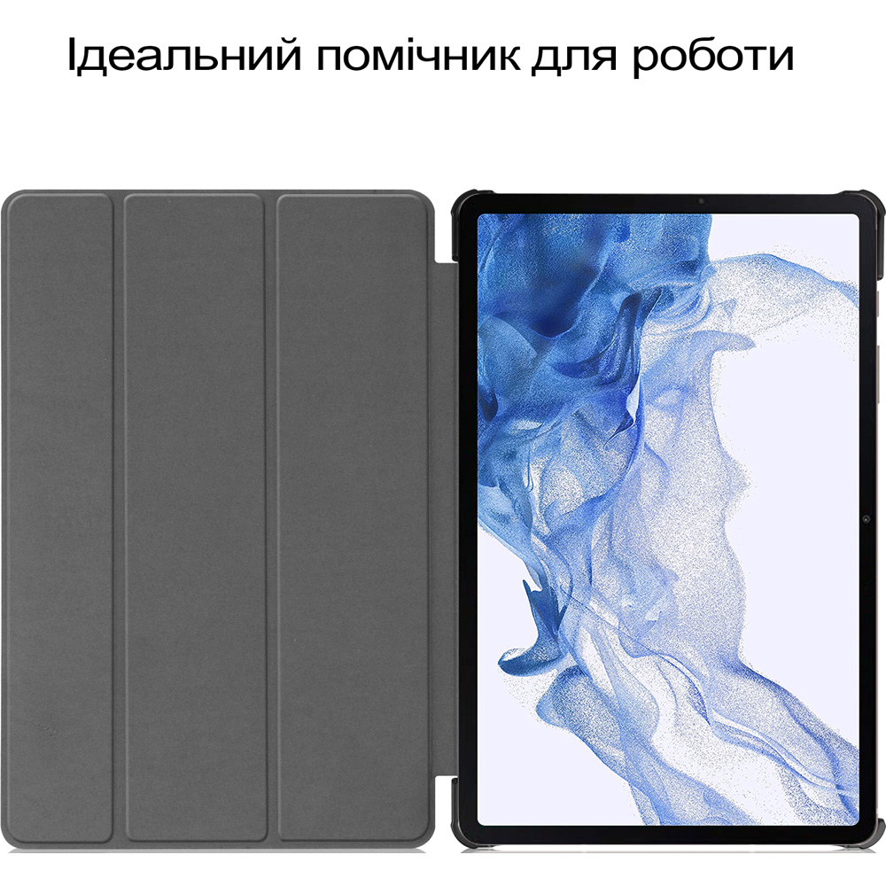 Чехол BECOVER Smart Case для Samsung Galaxy Tab S10 Lite Deep Blue (713837) Материал силикон