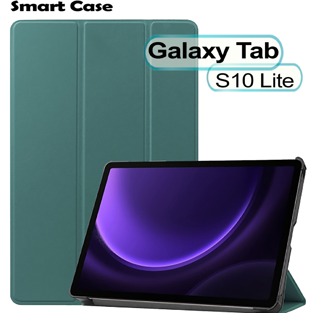 Фото Чохол BECOVER Smart Case для Samsung Galaxy Tab S10 Lite Dark Green (713838)