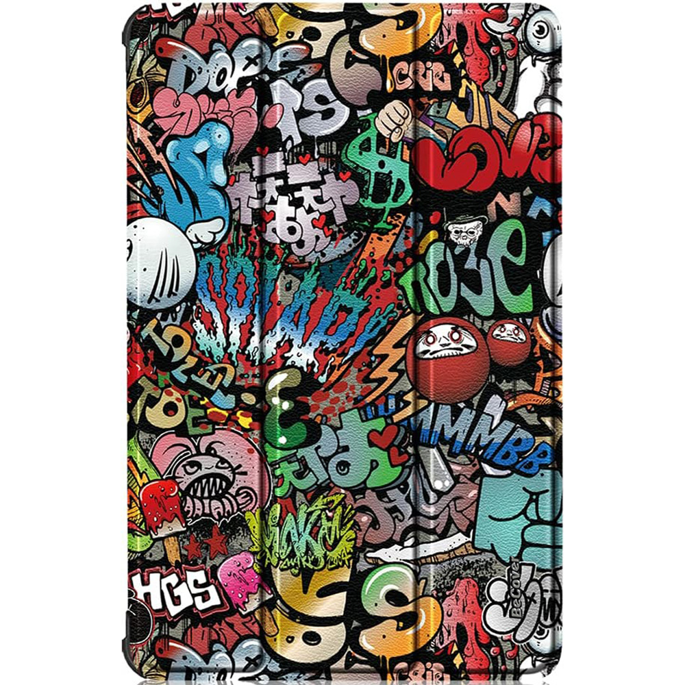 Чехол BECOVER Smart Case для Samsung Galaxy Tab S10 Lite Graffiti (713848) Материал искусственная кожа
