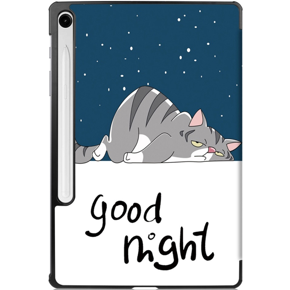 Зовнішній вигляд Чохол BECOVER Smart Case для Samsung Galaxy Tab S10 Lite Good Night (713849)