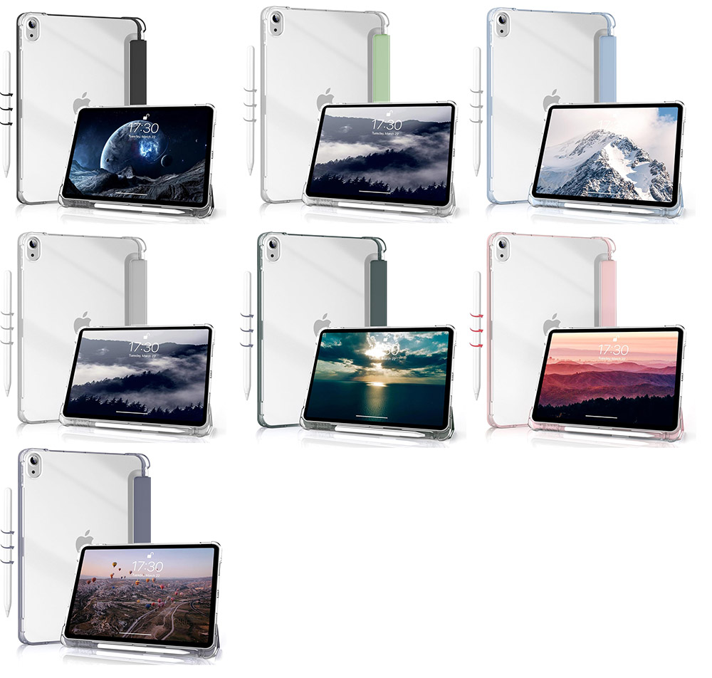 Внешний вид Чехол BECOVER Soft Edge Apple Pencil для iPad Air 11" M2/M3 (2024/2025) Black (711425)