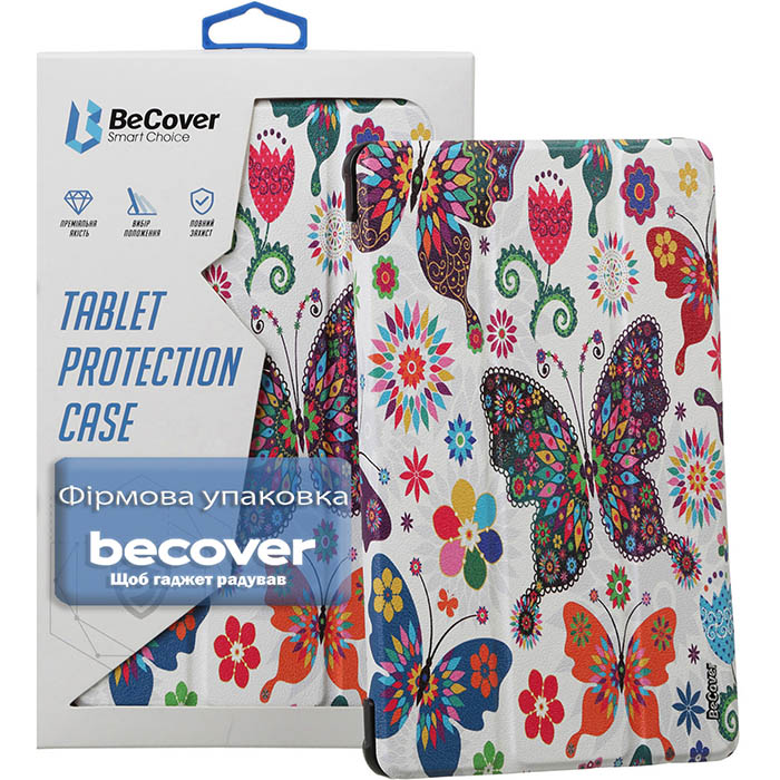 Фото Чехол BECOVER Smart Case для Samsung Galaxy Tab A11 Plus SM-X236B 11.0" Butterfly (714003)