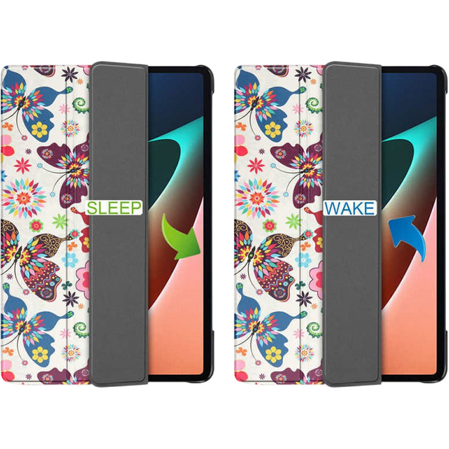 Внешний вид Чехол BECOVER Smart Case для Samsung Galaxy Tab A11 Plus SM-X236B 11.0" Butterfly (714003)
