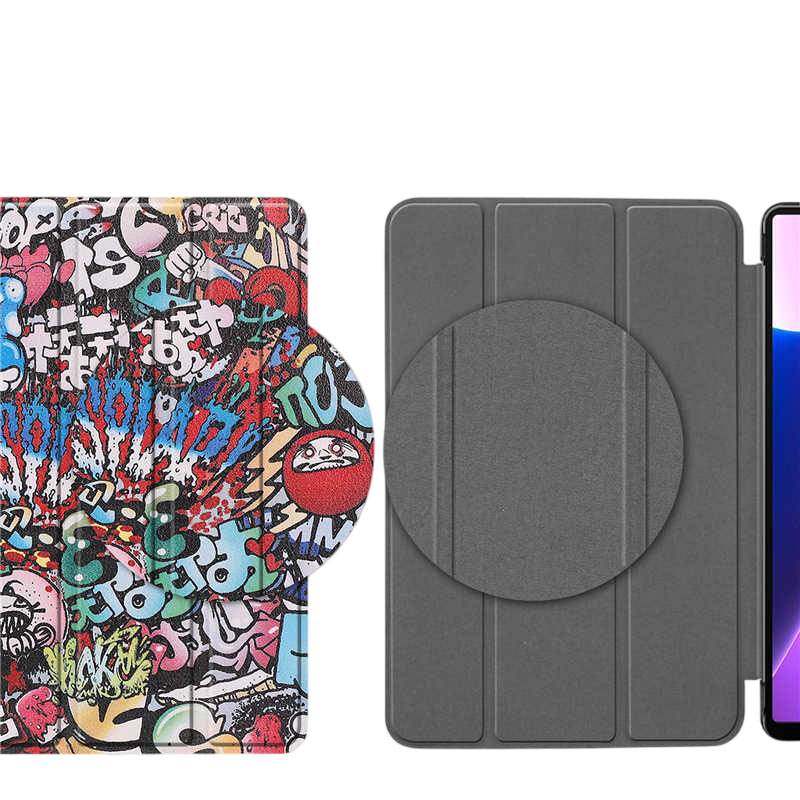 Чохол BECOVER Smart Case до Samsung Galaxy Tab A11 Plus SM-X236B 11.0" Graffiti (714005) Матеріал штучна шкіра