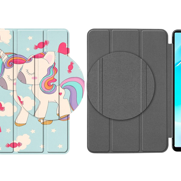 Чохол BECOVER Smart Case Samsung Galaxy Tab A11 Plus SM-X236B 11.0" Unicorn (714012) Матеріал штучна шкіра