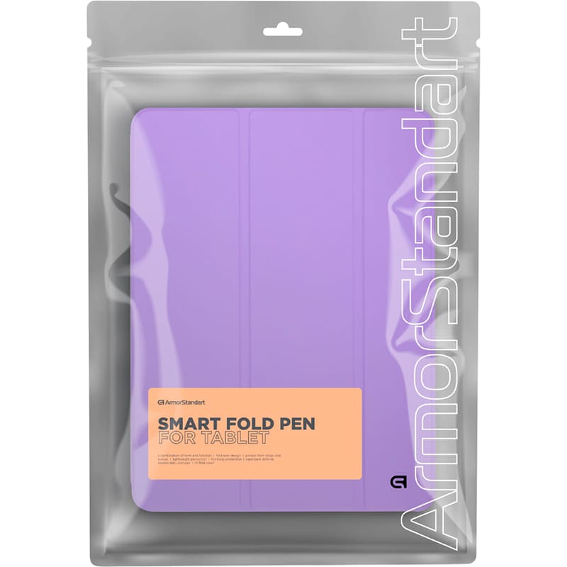 Чохол ARMORSTANDART Smart Fold Pen для Lenovo Tab K11 Plus Light Purple (ARM84125) Замовити Чохол ARMORSTANDART Smart Fold Pen для Lenovo Tab K11 Plus Light Purple (ARM84125)