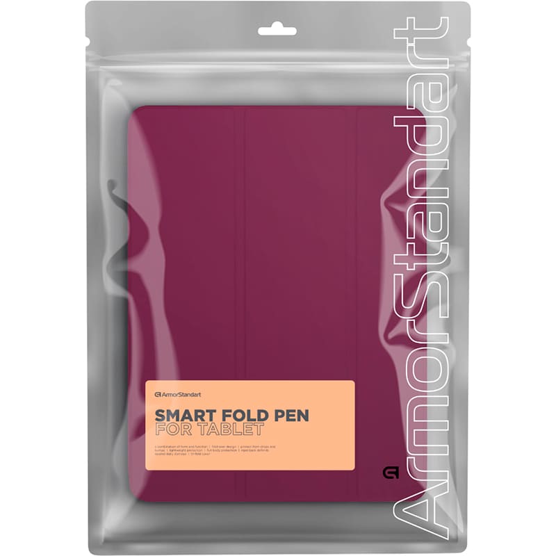 Чохол ARMORSTANDART Smart Fold Pen для Lenovo Tab K11 Plus Plum (ARM84128) Замовити Чохол ARMORSTANDART Smart Fold Pen для Lenovo Tab K11 Plus Plum (ARM84128)