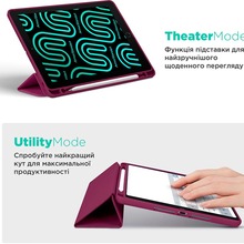 Чохол ARMORSTANDART Smart Fold Pen для Lenovo Tab K11 Plus Plum (ARM84128) Чохол ARMORSTANDART Smart Fold Pen для Lenovo Tab K11 Plus Plum (ARM84128)