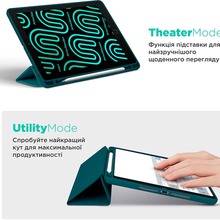 Чохол ARMORSTANDART Smart Fold Pen для Lenovo Tab TB311FU Pine Green (ARM84943) Чохол ARMORSTANDART Smart Fold Pen для Lenovo Tab TB311FU Pine Green (ARM84943)