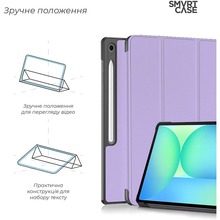 Чохол ARMORSTANDART Smart Case для Samsung Galaxy Tab S10 FE+ Lavender (ARM85494) Чохол ARMORSTANDART Smart Case для Samsung Galaxy Tab S10 FE+ Lavender (ARM85494)