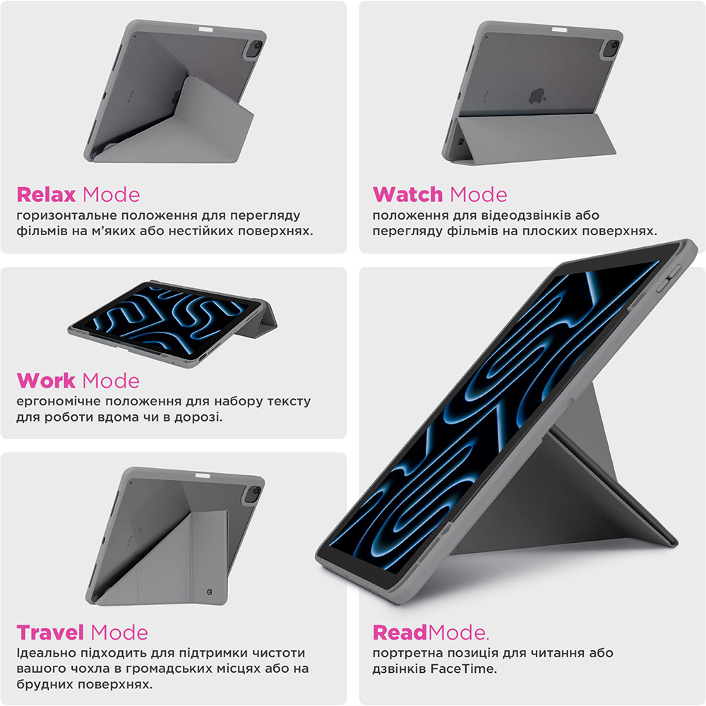 Чохол ARMORSTANDART Y-Type PEN для Samsung Galaxy Tab A9+ Gray (ARM85502) Чохол ARMORSTANDART Y-Type PEN для Samsung Galaxy Tab A9+ Gray (ARM85502) Сумісність за моделлю Samsung Galaxy Tab A9 Plus