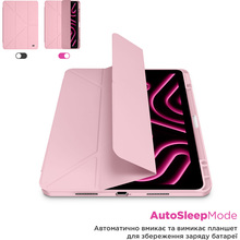 Чехол ARMORSTANDART Y-Type PEN для Samsung Galaxy Tab A9+ Pink (ARM85504)