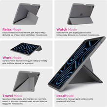 Чехол ARMORSTANDART Y-Type PEN для Samsung Galaxy Tab S10 Lite/S10 FE/S9 FE/S9 Gray (ARM85520)