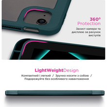 Чохол ARMORSTANDART Y-Type PEN для Samsung Galaxy Tab S10 FE+ Pine Green (ARM85533) Чохол ARMORSTANDART Y-Type PEN для Samsung Galaxy Tab S10 FE+ Pine Green (ARM85533)