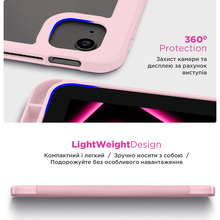 Чохол ARMORSTANDART Y-Type PEN для Samsung Galaxy Tab S9+ / S9 FE+ / S10+ Pink (ARM85528) Чохол ARMORSTANDART Y-Type PEN для Samsung Galaxy Tab S9+ / S9 FE+ / S10+ Pink (ARM85528)
