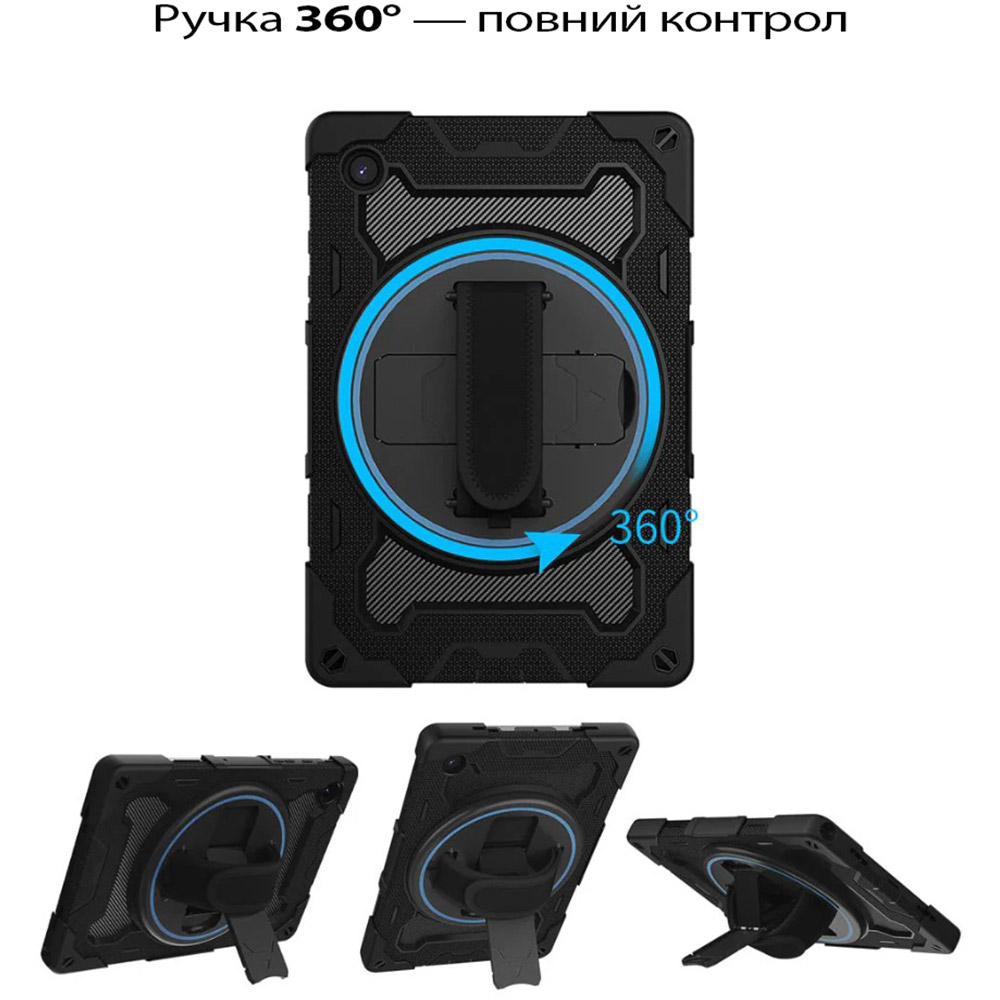 Чехол BECOVER Horizontal handle для Samsung Galaxy Tab A11 Plus SM-X236B 11.0" Black (713941) Чехол BECOVER Horizontal handle для Samsung Galaxy Tab A11 Plus SM-X236B 11.0" Black (713941) Совместимость по модели Samsung Galaxy Tab A11 Plus