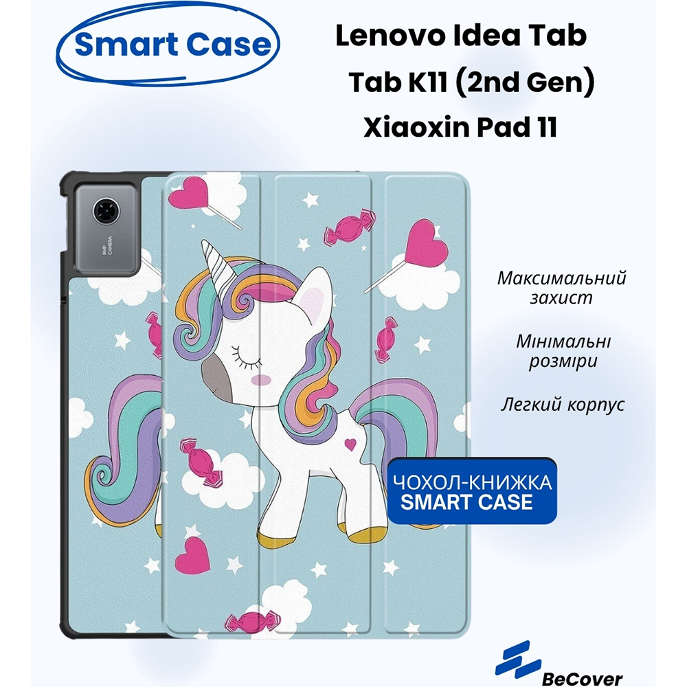 Замовити Чохол BECOVER для Lenovo Idea Tab/K11 (2 Gen) / Xiaoxin Pad (2025) 11" Unicorn (714102)