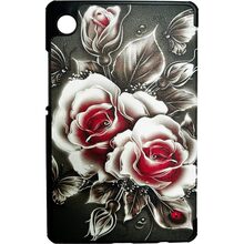 Чехол BECOVER Smart Case для Samsung Galaxy Tab A11 Plus 11.0" Black Rose (714013)