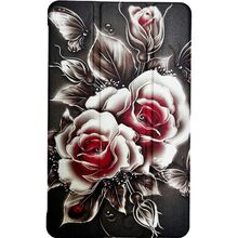 Чехол BECOVER Smart Case для Samsung Galaxy Tab A11 Plus 11.0" Black Rose (714013)