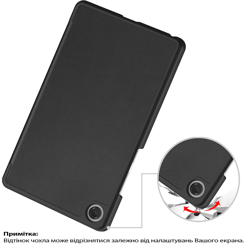 Чохол BECOVER Smart Case для Lenovo Tab One/Tab K9 8.7" 2025 (TB305XU/FU) Black (713744) Матеріал штучна шкіра