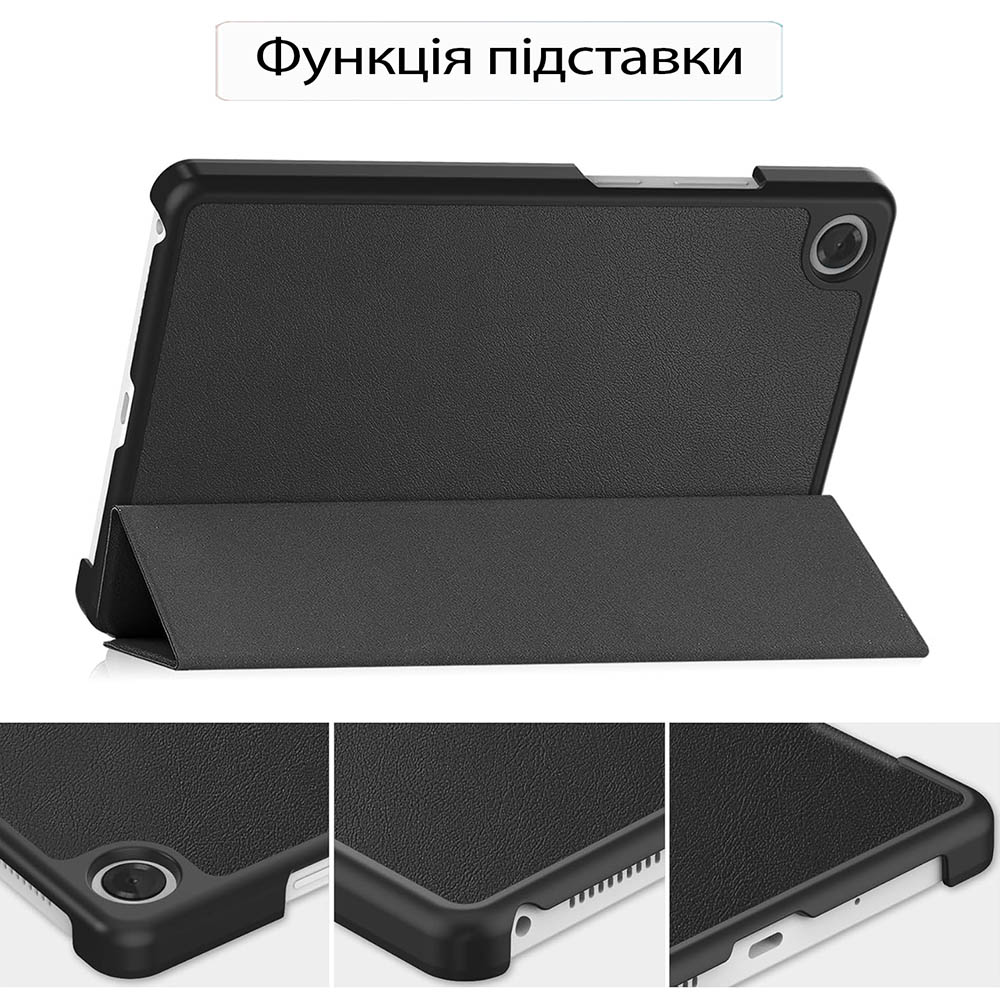 Зовнішній вигляд Чохол BECOVER Smart Case для Lenovo Tab One/Tab K9 8.7" 2025 (TB305XU/FU) Black (713744)