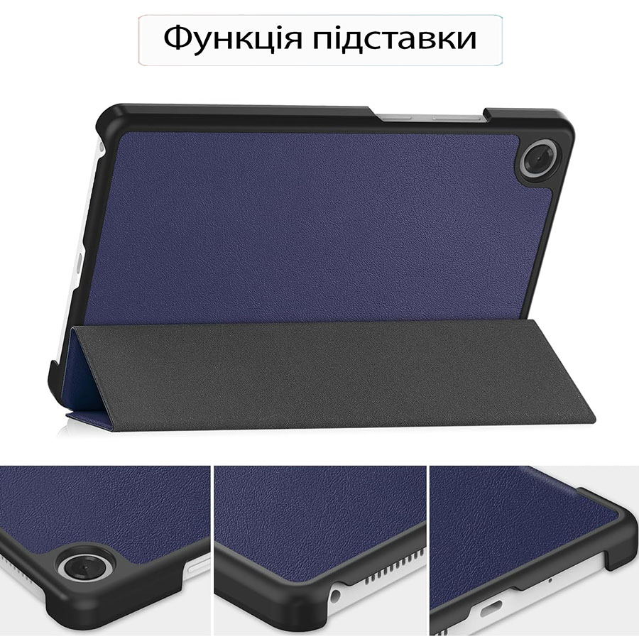 Зовнішній вигляд Чохол BECOVER Smart Case для Lenovo Tab One/Tab K9 8.7" 2025 (TB305XU/FU) Deep Blue (713745)