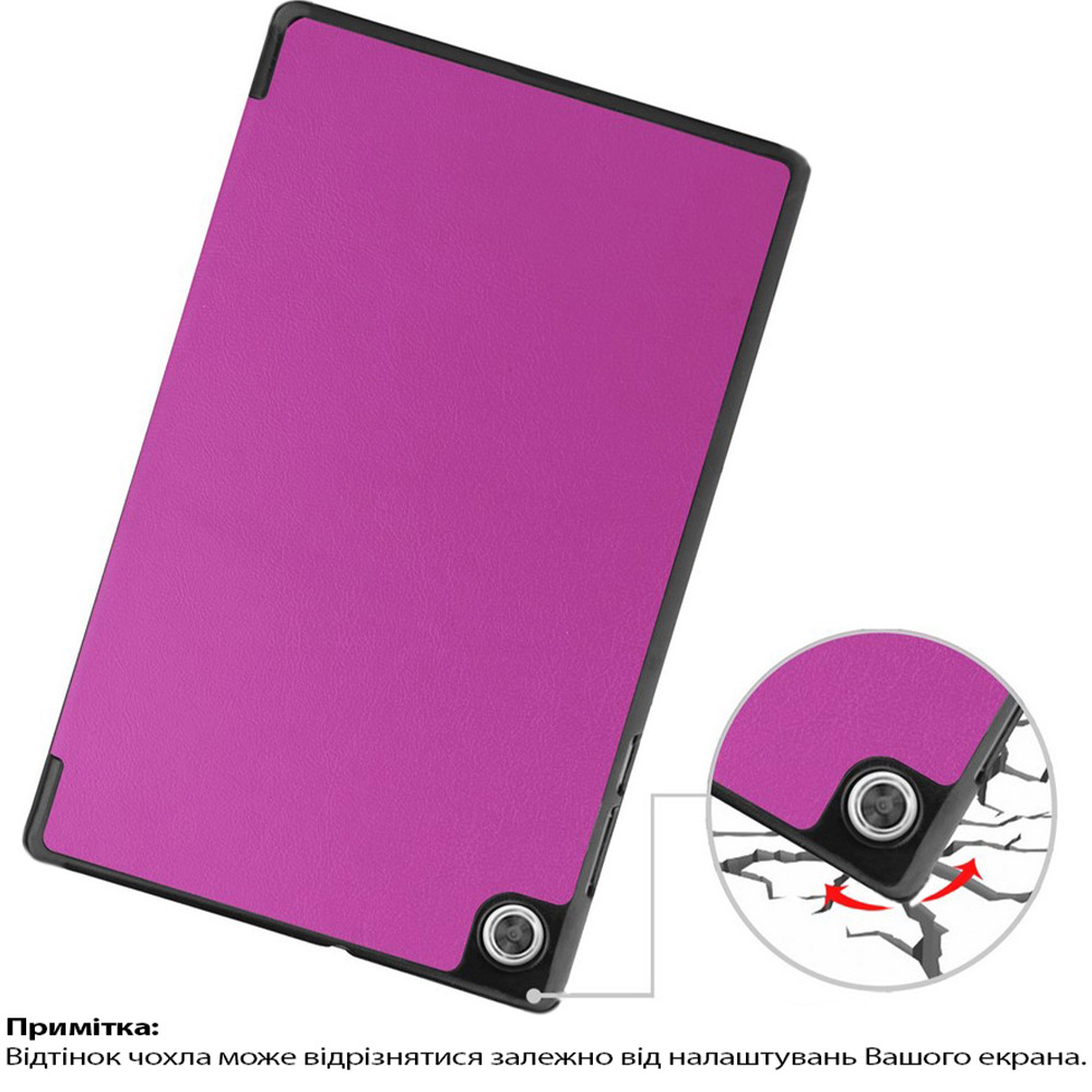 Чохол BECOVER Smart Case для Lenovo Tab One/Tab K9 8.7" 2025 (TB305XU/FU) Purple (713747) Матеріал штучна шкіра