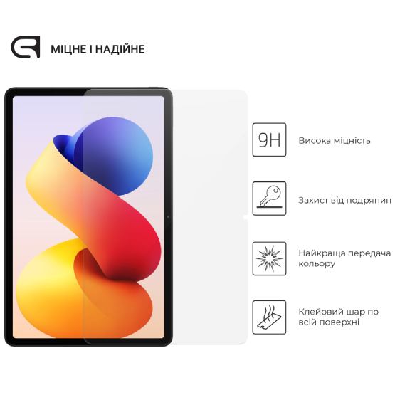Защитное стекло ARMORSTANDART Glass.CR для Xiaomi Redmi Pad 2 Pro Clear (ARM88521) Совместимость по бренду Xiaomi