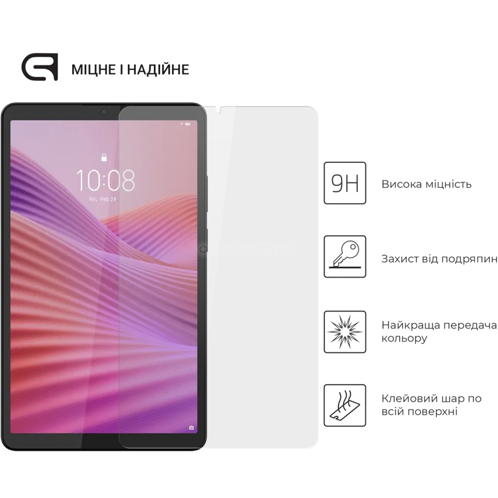 Захисне скло ARMORSTANDART Glass.CR для Lenovo Tab One (ARM86695) Сумісність за брендом Lenovo