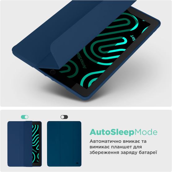 Внешний вид Чехол ARMORSTANDART Smart Fold Pen для Xiaomi Redmi Pad 2 Dark Blue (ARM86106)