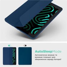 Чехол ARMORSTANDART Smart Fold Pen для Xiaomi Redmi Pad 2 Dark Blue (ARM86106)