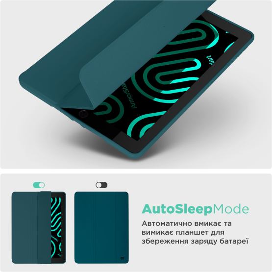 Зовнішній вигляд Чохол ARMORSTANDART Smart Fold Pen для Xiaomi Redmi Pad 2 Pine Green (ARM86108)