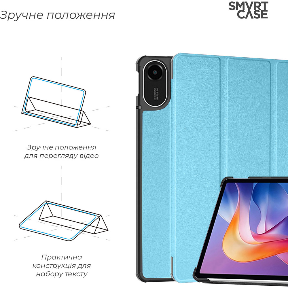 Чехол ARMORSTANDART Smart Case для Xiaomi Redmi Pad 2 Sky Blue (ARM87405) Совместимость по модели Xiaomi Redmi Pad 2 Wi-Fi