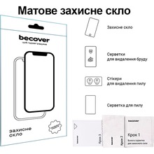 Защитное стекло BECOVER Matte Anti-Glare для Lenovo Idea Tab/K11 (2nd Gen)/Xiaoxin Pad (2025) Transparent (714613)