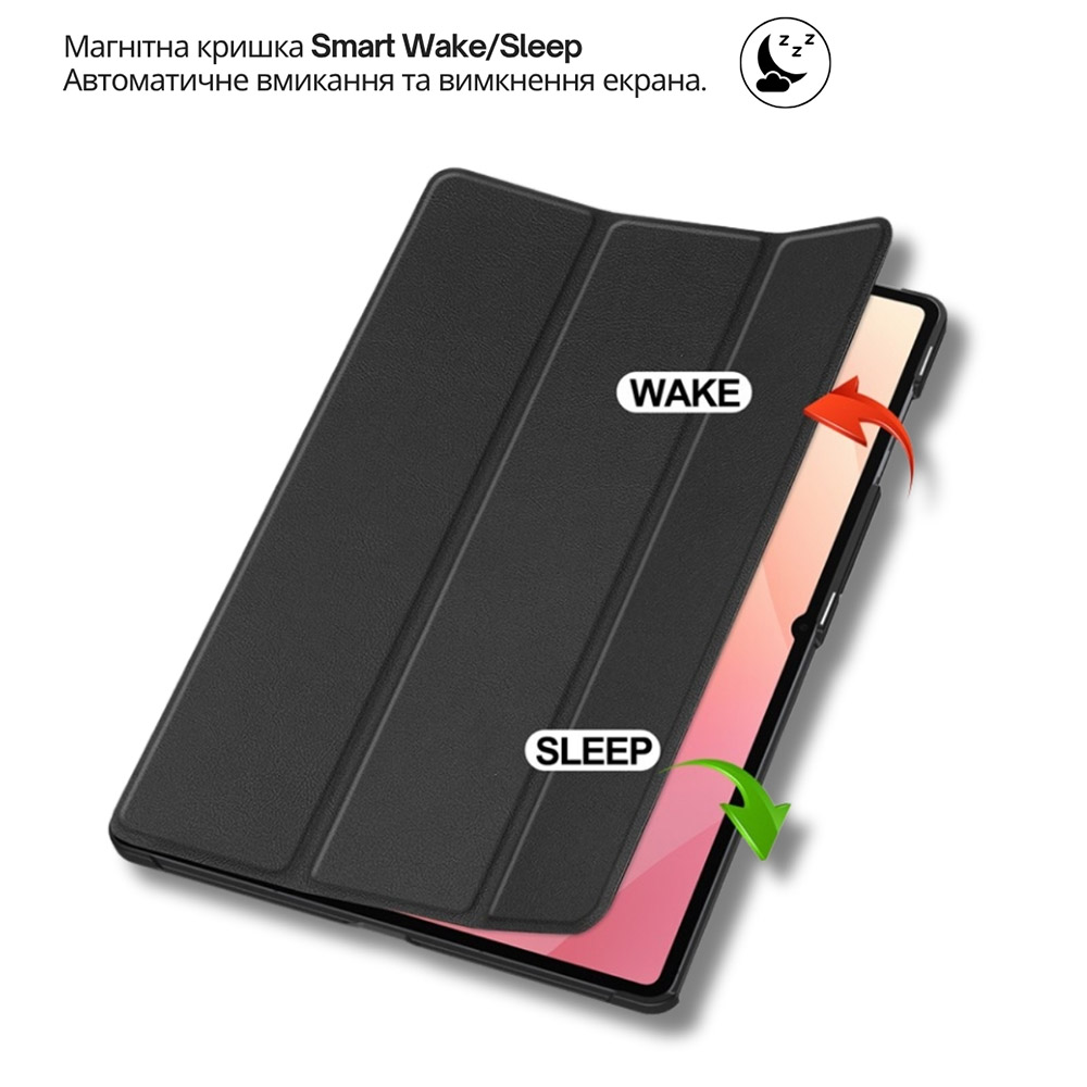 Чехол BECOVER Smart Case для Samsung Galaxy Tab S11 Ultra (SM-X930/X936) 14.6" Black (714624) Материал полиуретан