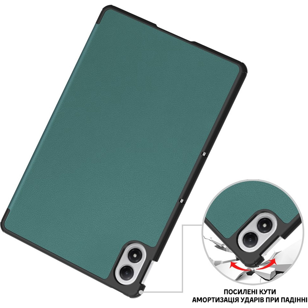 Чохол BECOVER Smart Case для Xiaomi Redmi Pad 2 Pro 12.1" Dark Green (714628) Матеріал поліуретан