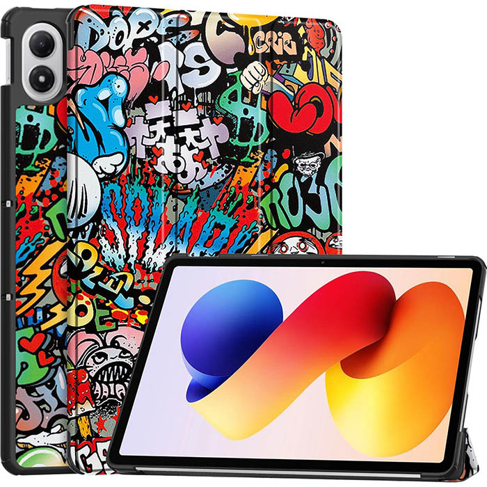 Чохол BECOVER Smart Case для Xiaomi Redmi Pad 2 Pro 12.1" Graffiti (714639) Сумісність за моделлю Xiaomi Redmi Pad 2 Pro