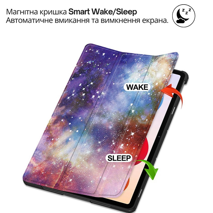 Внешний вид Чехол BECOVER Smart Case для Xiaomi Redmi Pad 2 Pro 12.1" Space (714642)