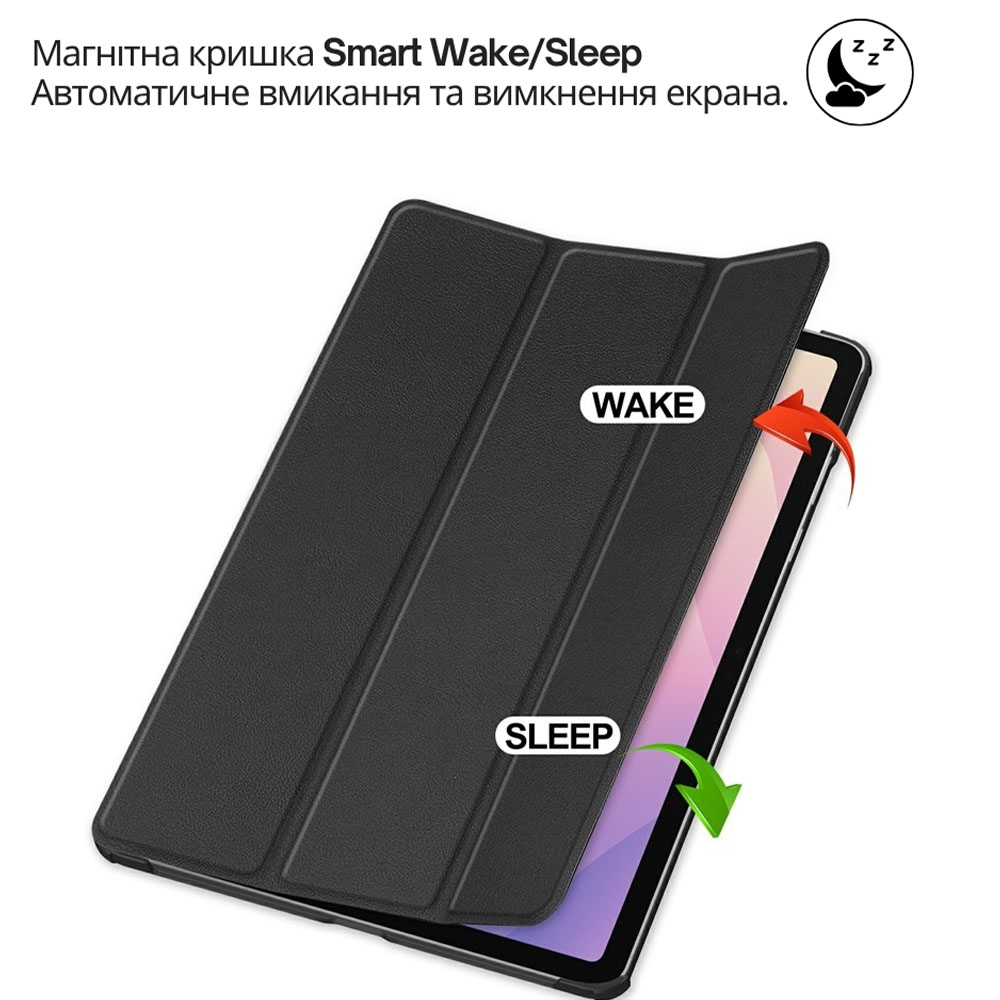 Зовнішній вигляд Чохол BECOVER Smart Case Samsung Galaxy Tab S11 (SM-X730/X736) 11.0" Black (714647)