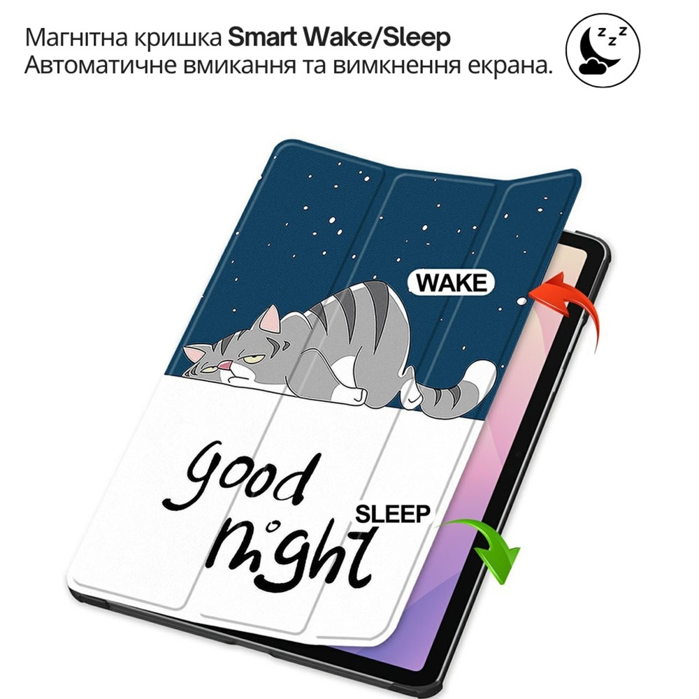Зовнішній вигляд Чохол BECOVER Smart Case Samsung Galaxy Tab S11 (SM-X730/X736) 11.0" Good Night (714654)