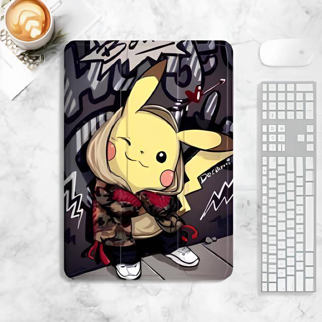 Чохол BECOVER Smart Case Samsung Galaxy Tab S10 FE (SM-X520/SM-X526) 10.9" Pikachu (714561) Матеріал штучна шкіра