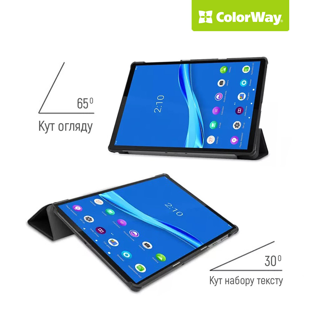 Чехол COLORWAY для Lenovo Idea Tab Black (CW-CTLIT-BK) Совместимость по модели Lenovo Idea Tab