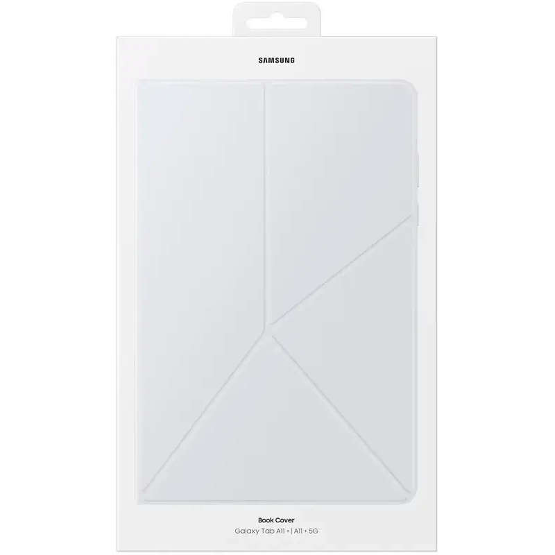 Зображення Чохол SAMSUNG для Tab A11+ Book Cover White (EF-BX230PWEGWW)