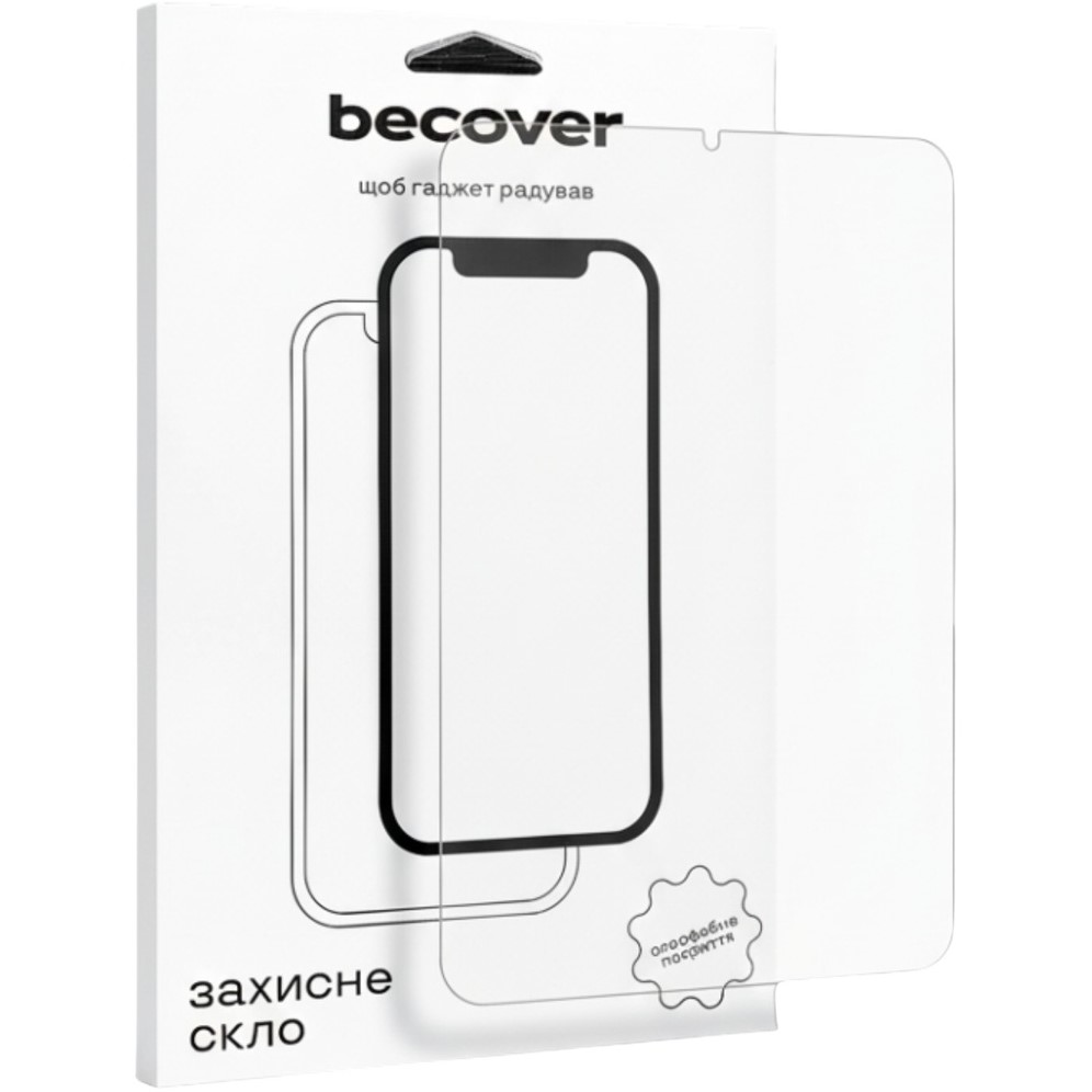 Защитное стекло BECOVER 3D Edge Full Cover для Apple iPad Mini 7 2024 (714772)