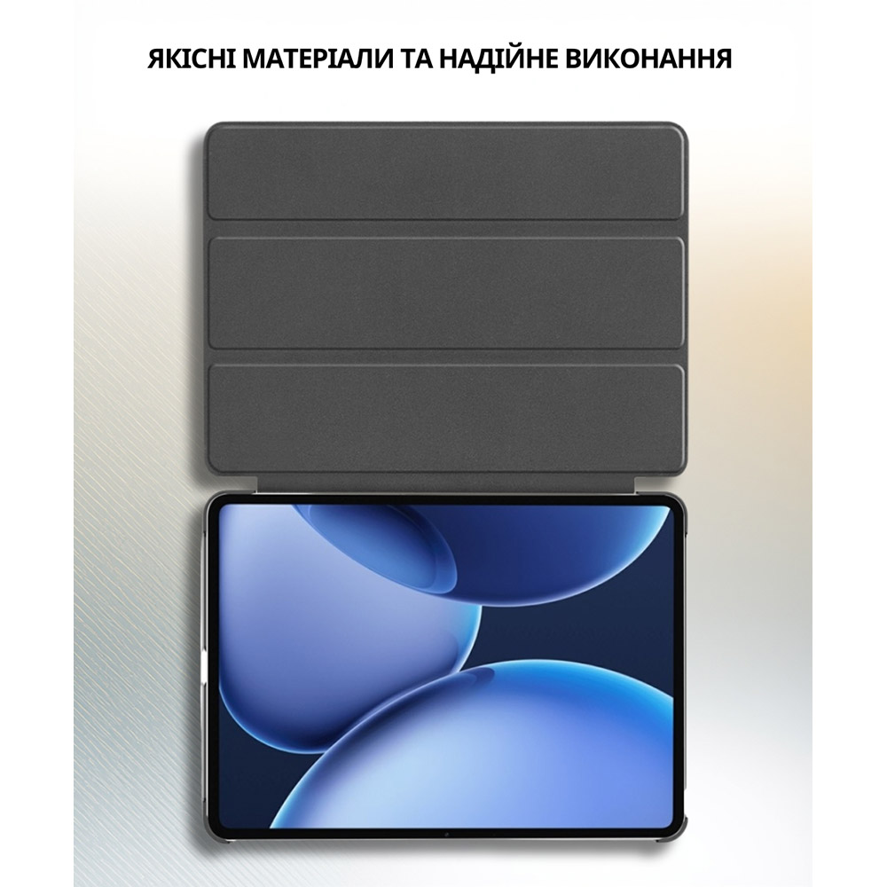 Зовнішній вигляд Чохол BECOVER Smart Case для OnePlus Pad 3/Pad 2 Pro 13.2" Black (714784)