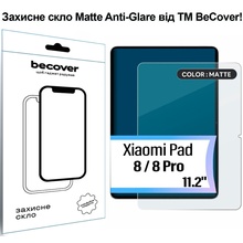 Захисне скло BECOVER Matte Anti-Glare для Xiaomi Pad 8/8 Pro 11.2" (714576)