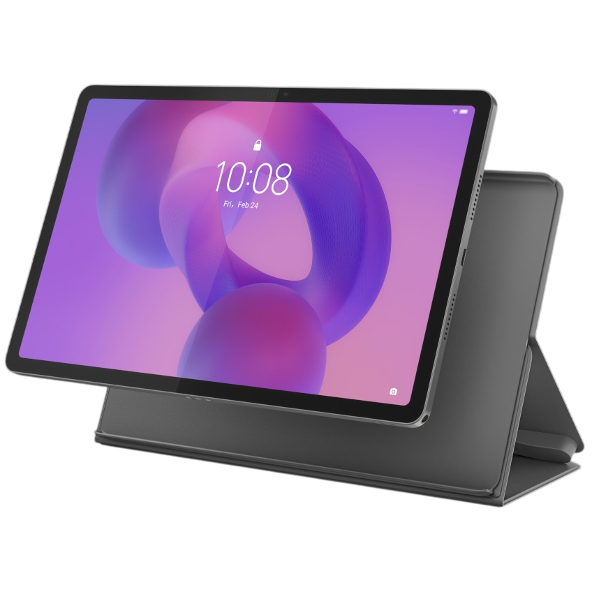 Зовнішній вигляд Чохол Lenovo Idea Tab Folio Case для Lenovo TB336 Luna Grey (ZG38C06985)